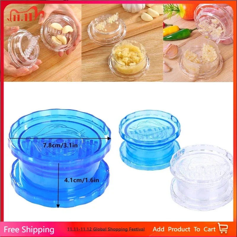 

Kitchen Multifunctional Garlic Crusher Manual Garlic Press Roll Crusher Chopper Home Appliance Kitchen Gadgets Accessories