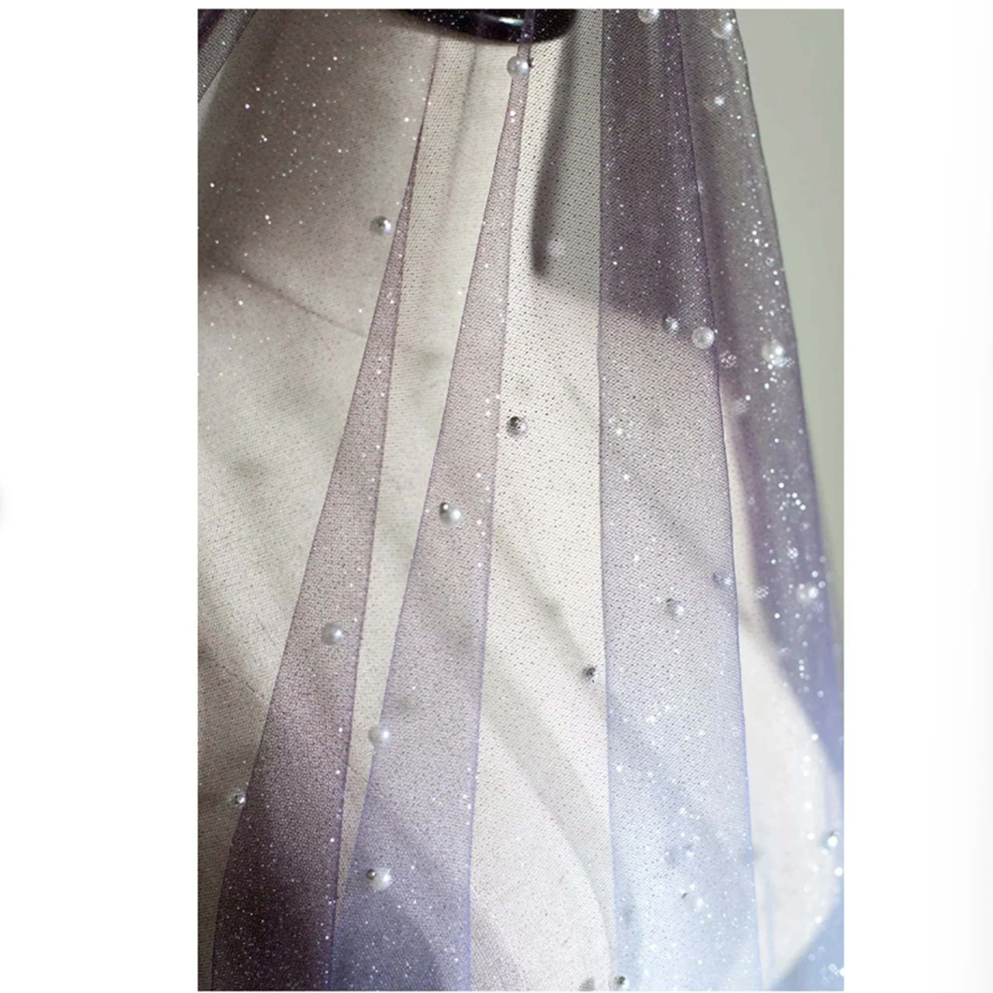 0.5 เมตรกว้าง 59.05 นิ้วผ้า,เลื่อมผ้า,Gilding ผ้า Pearl,ผ้าลูกไม้,สําหรับชุด DIY,แฟชั่นผ้า