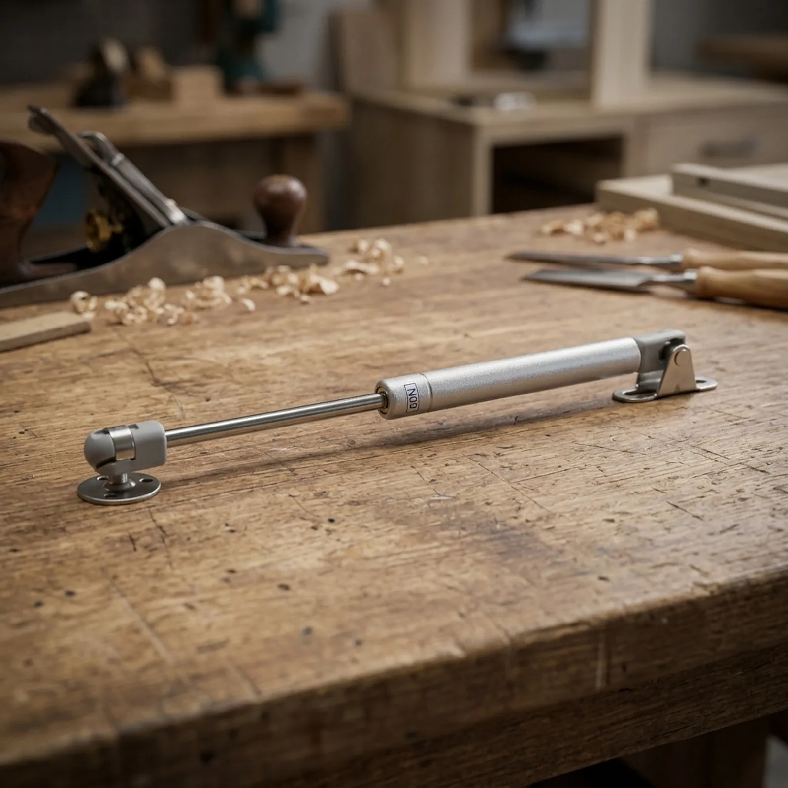 Gas Spring Stay Strut for Furniture Cabinet Doors Providing Smooth Lift and Controlled Silent Closure for Kitchen Use