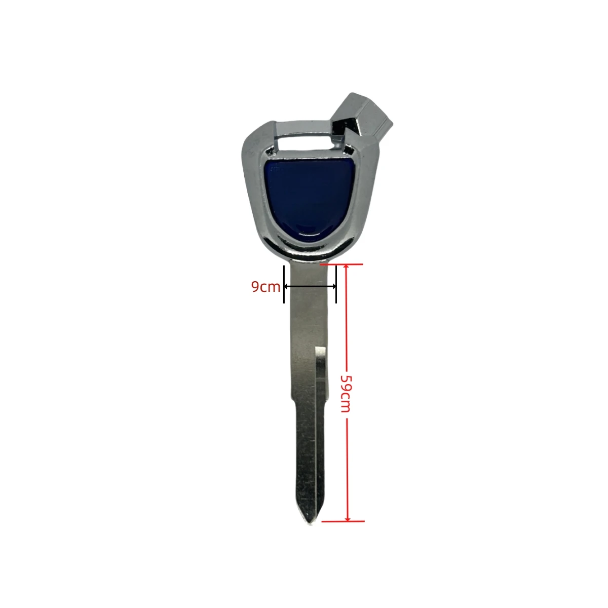 Motorcycle Key for Honda PCX125 WH110 SCR100 150 LEAD125 AirBlade125 Key Blank Zinc Alloy Anti-Theft Magnet Spare Key Motorcycle