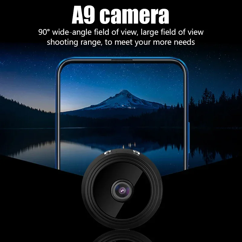 Video Surveillance Smart Home A9 Camera WiFi Wireless Monitoring Security Protection Remote Monitor Camcorders