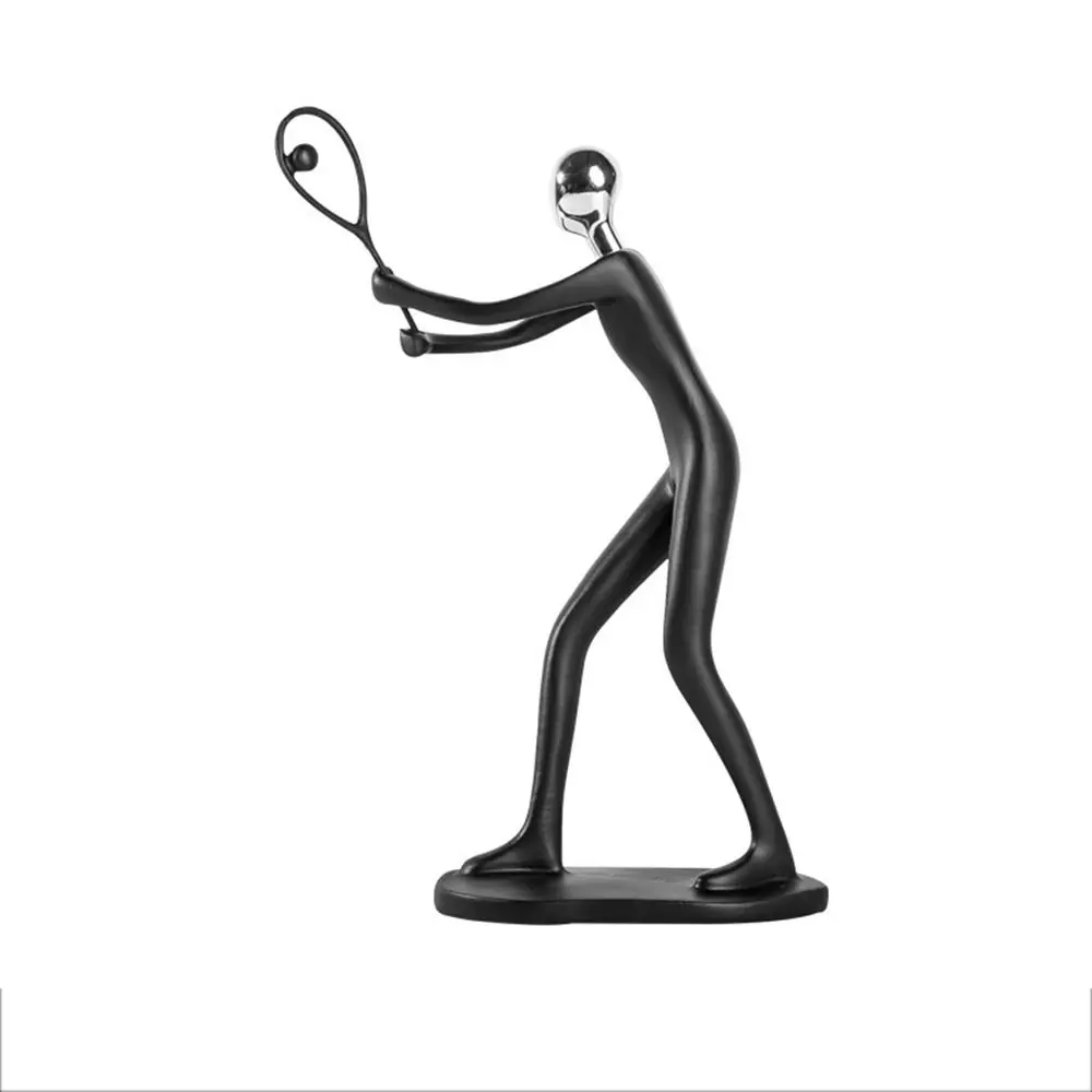 

Personalized Handicraft Home Decor Artwork Exquisite Character Ornaments Sports Figure Sculpture Resin Crafts Figure Sculpture