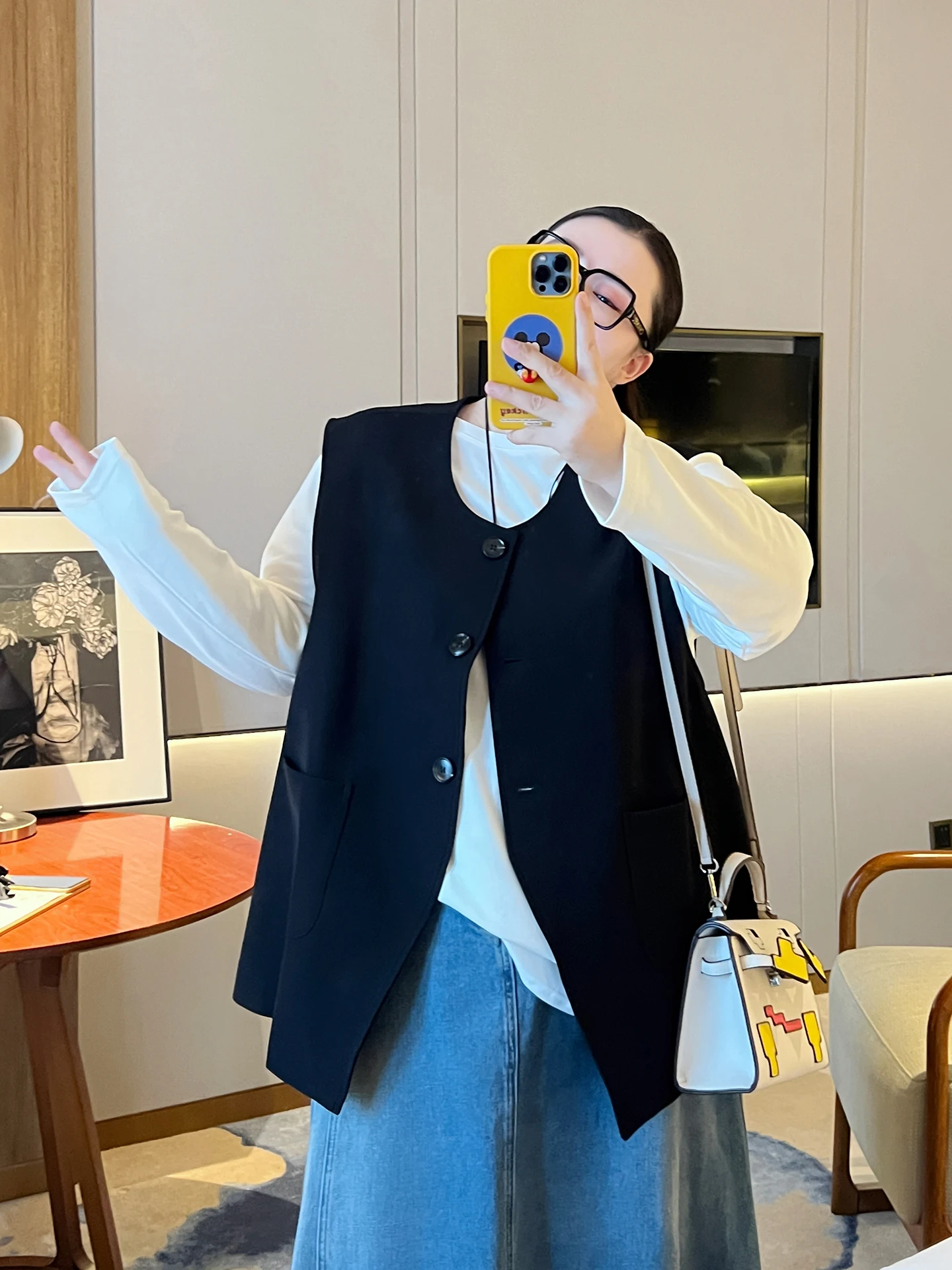 

Большой размер Thiened, костюм большого размера, жилет, женский повседневный кардиган, джемпер, универсальная верхняя одежда для похудения