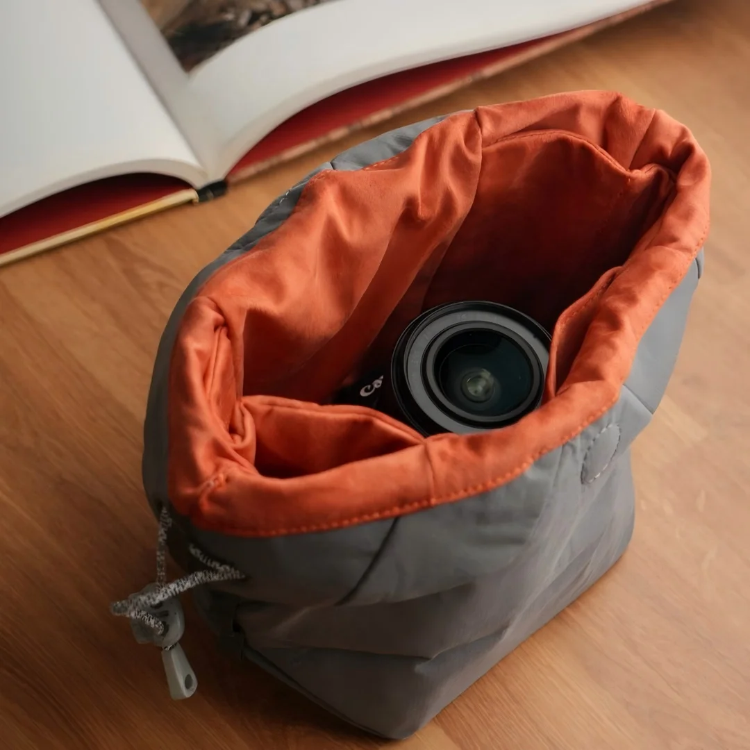 Magnetic Camera Storage Bag Waterproof Case Lens Pouch for Sony A7C II A7CR Fuji XT5 XT50 XM5 XE5 XT30II Mirrorless Accessories