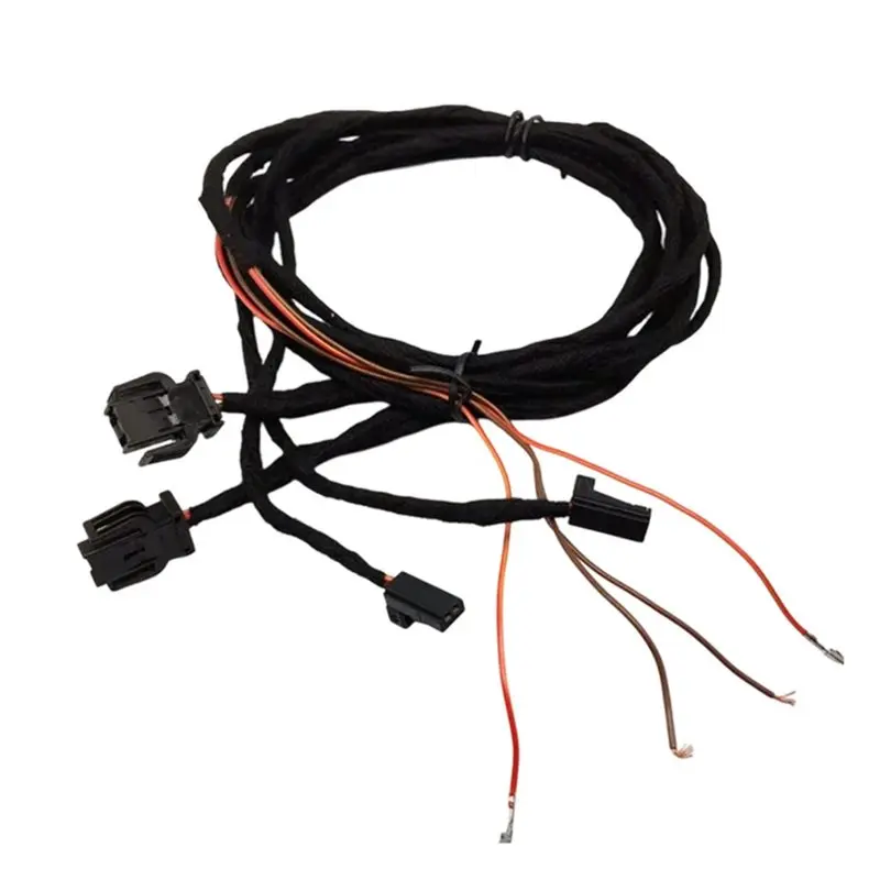 B08B-Car Interior Led Door Light Warning Light Welcome Lamp Cable Wire Plug For A1 A2 A3 A4 B7 B8 A5 A6 C6 C7 A7 A8 Q3