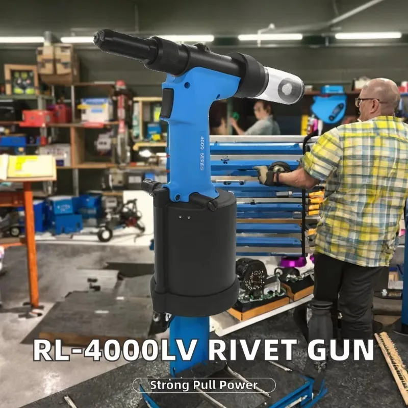 High Quality RL-4000LV Pneumatic Hydraulic Air Rivet Tool Powerful Pull Force with High Riveting Capacity