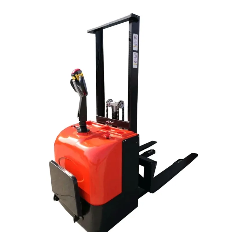 High Quality Warehouse Equipment Walking Electric Stacker Forklift with Factory Price