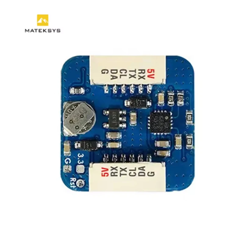 Matek Systems GNSS M10Q-5883 M10 GPS con bussola QMC5883L Modulo digitale AirSpeed 4~9V per drone da corsa FPV