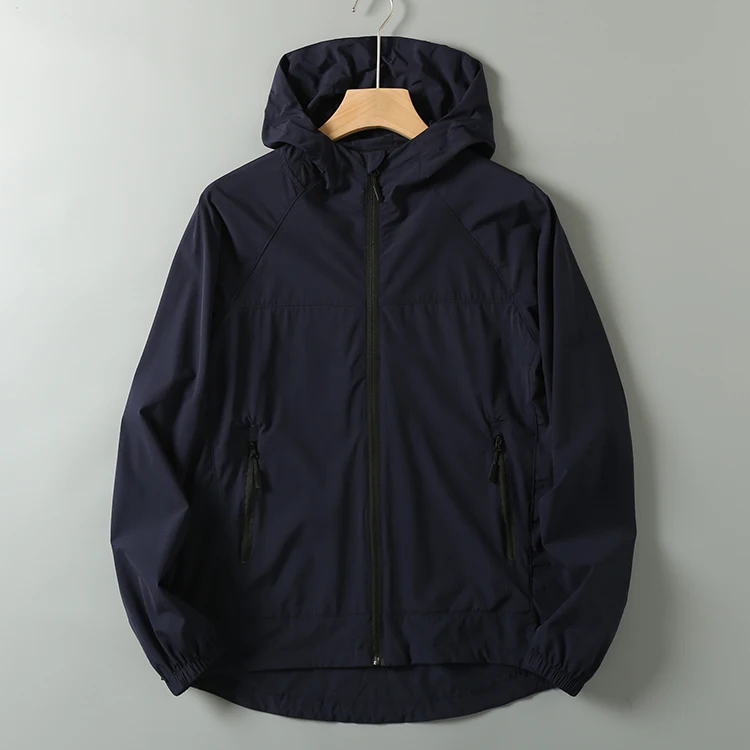 

Spring Autumn Outdoor Sports Casual Hooded Jaet Men Summer Fiing UV Protection Breathable Sunscreen Clothing Long Sve ...