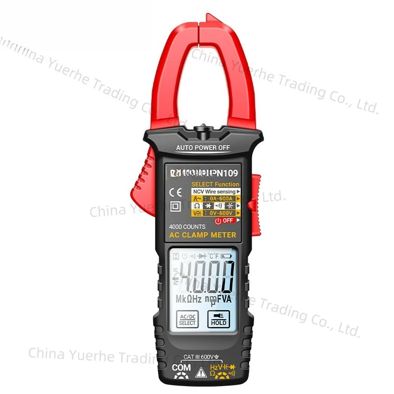 Clamp multimeter clamp type voltmeter digital high precision automatic clamp meter universal meter electrician maintenance
