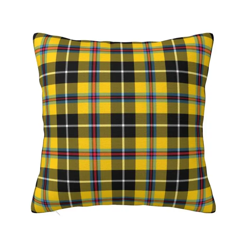 Custom Cornish Tartan Plaid Pillow Case 40x40cm Home Decoration Geometric Gingham Nordic Cushion Cover Soft Pillowcase