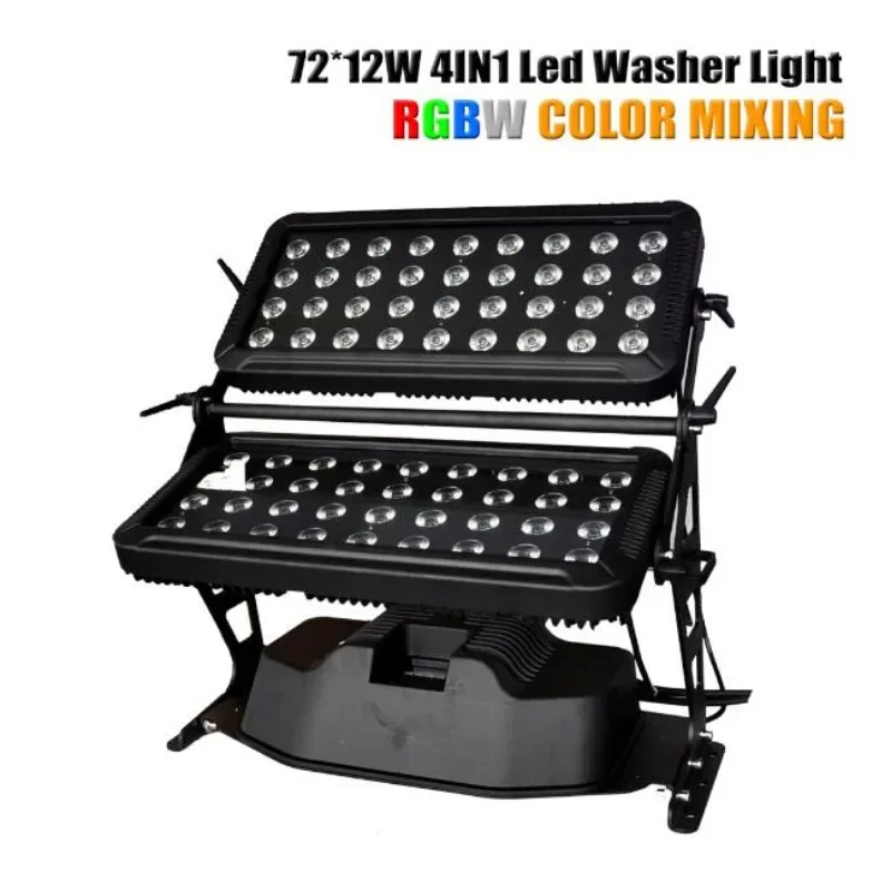 120x10W 1000W Rgbw 4in1 Outdoor Led City Color Ip65 Wall Washer Project Light City Color Led High Power Wall Wash Light