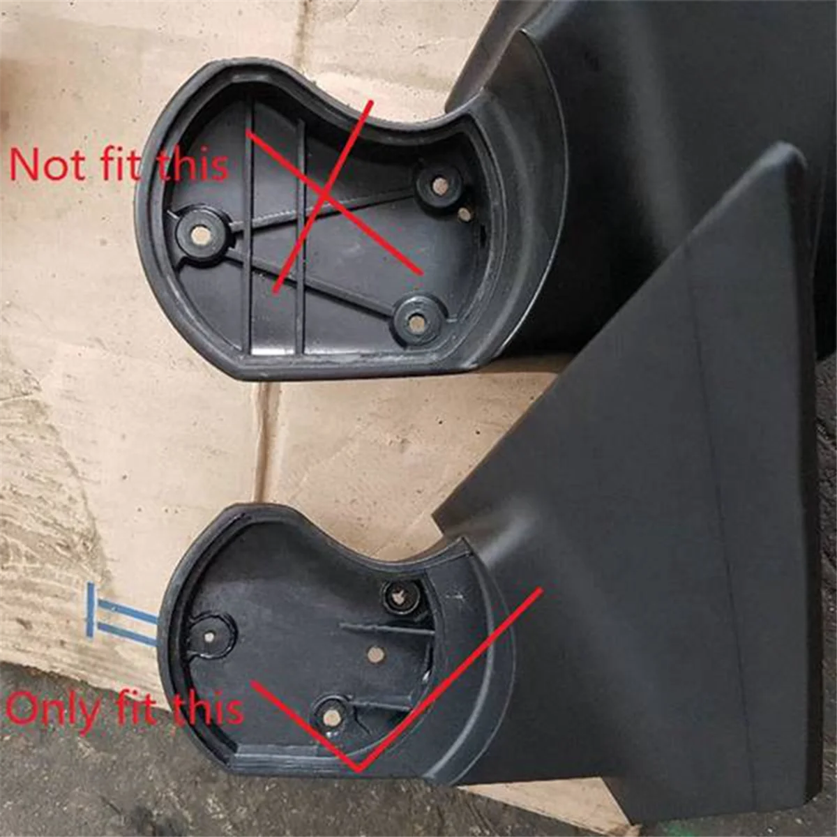 For Chevrolet Cruze 2009-2013 Car Door Side Mirror Base Support L&R Side Rear View Mirror Holder Brace Bracket 1 Pair