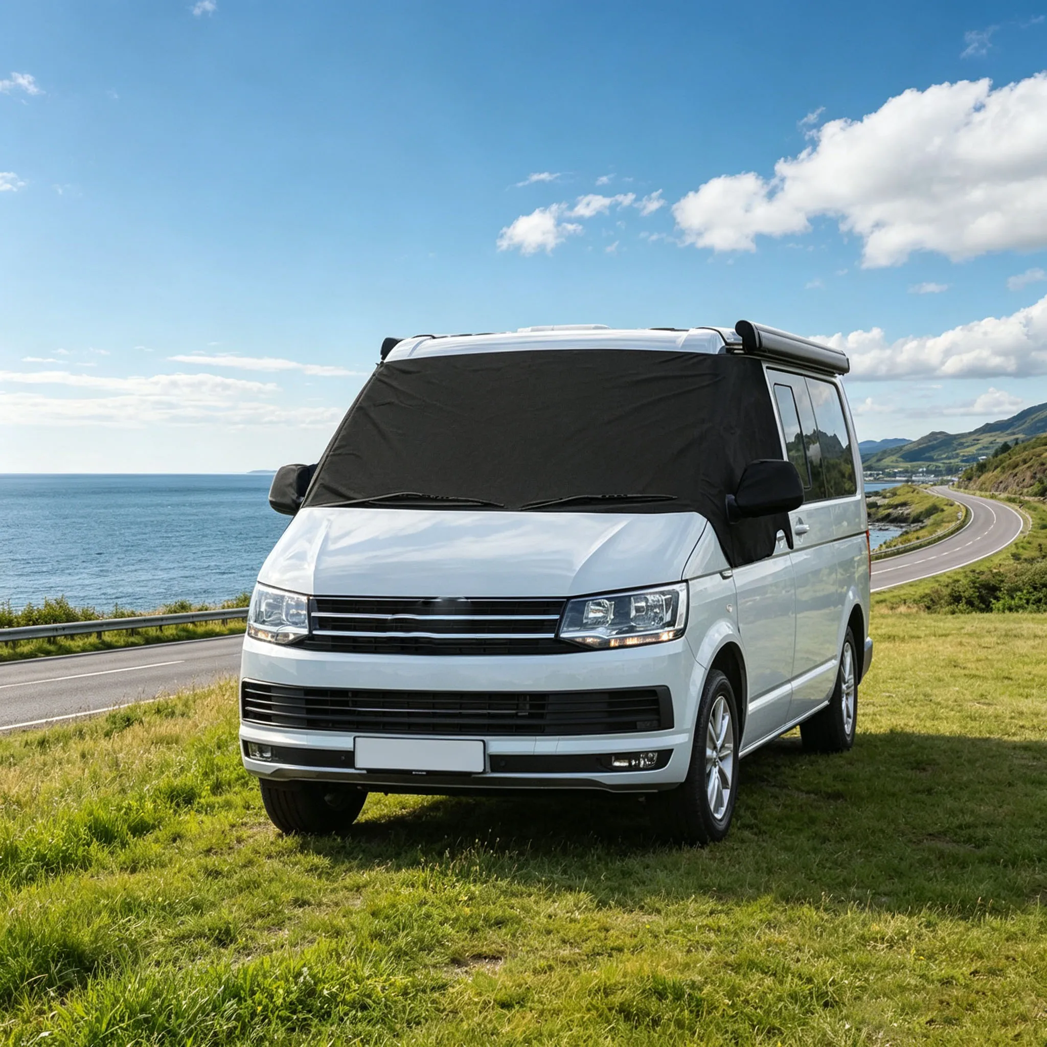 Deluxe for VW T5 T6 Window Screen Cover Curtain Wrap Blind Camping Frost Guard Snow Protection