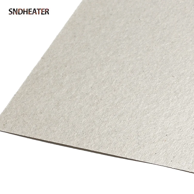 SNDHEATER 2PCS Microwave Oven Insulated Mica Plate 15x12/15x15/24x22CM High Temperature Resistance Pad Spacer for Electric Iron