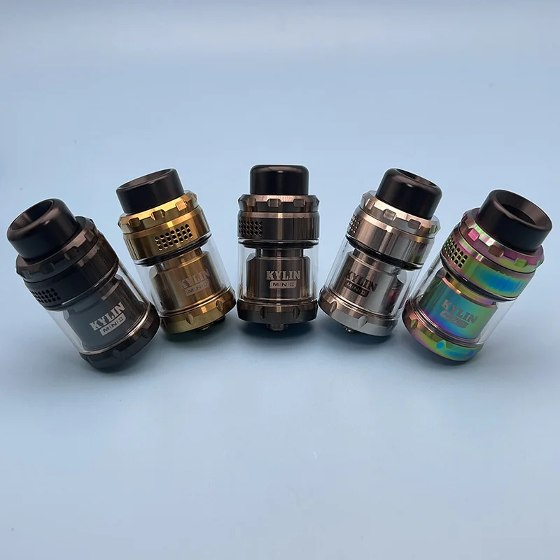 Kylin Mini V2 RTA Replaceable Tank 24.4mm 2ml/5ml Top Airflow Electronic Cigarettes Atomizer ,510 Thread Kylin RTA Tank