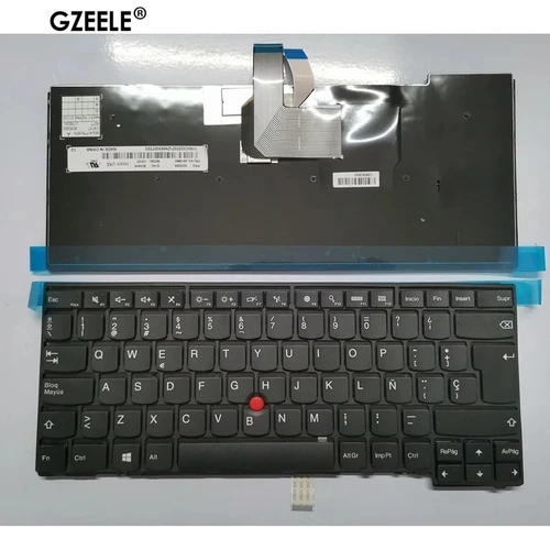 Imagen 1 del producto Teclado español para lenovo ThinkPad L440 L450 L460 L470 T431S T440 T440P T440S T450 T450S e440 e431S T460 E431 SP sin retroiluminación