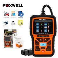 FOXWELL NT301 OBD2 Scanner Full OBD EOBD Function  Engine Code Reader Automotive Scanner Car Diagnostic Tools