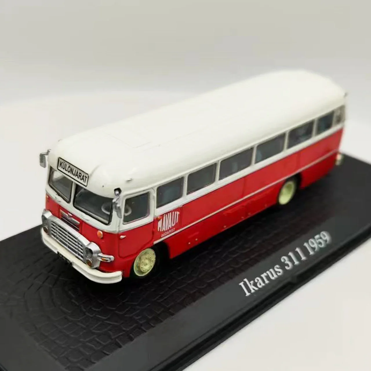 

1:72 Scale Diecast Alloy MAGIRUS-DEUTZ SATURN II 1957 B13 Bus Toys Cars Model Classics Adult Toys Souvenir Gifts Static Display