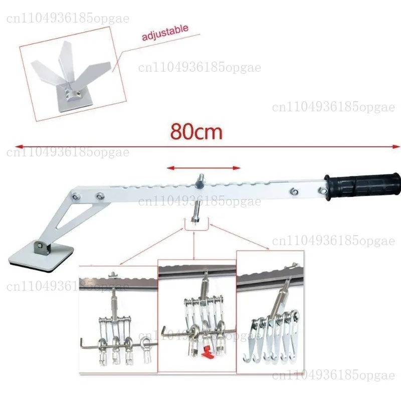Automobile body repair concave and convex depression repair bracket single point arm pulling shelf non-marking sheet metal free