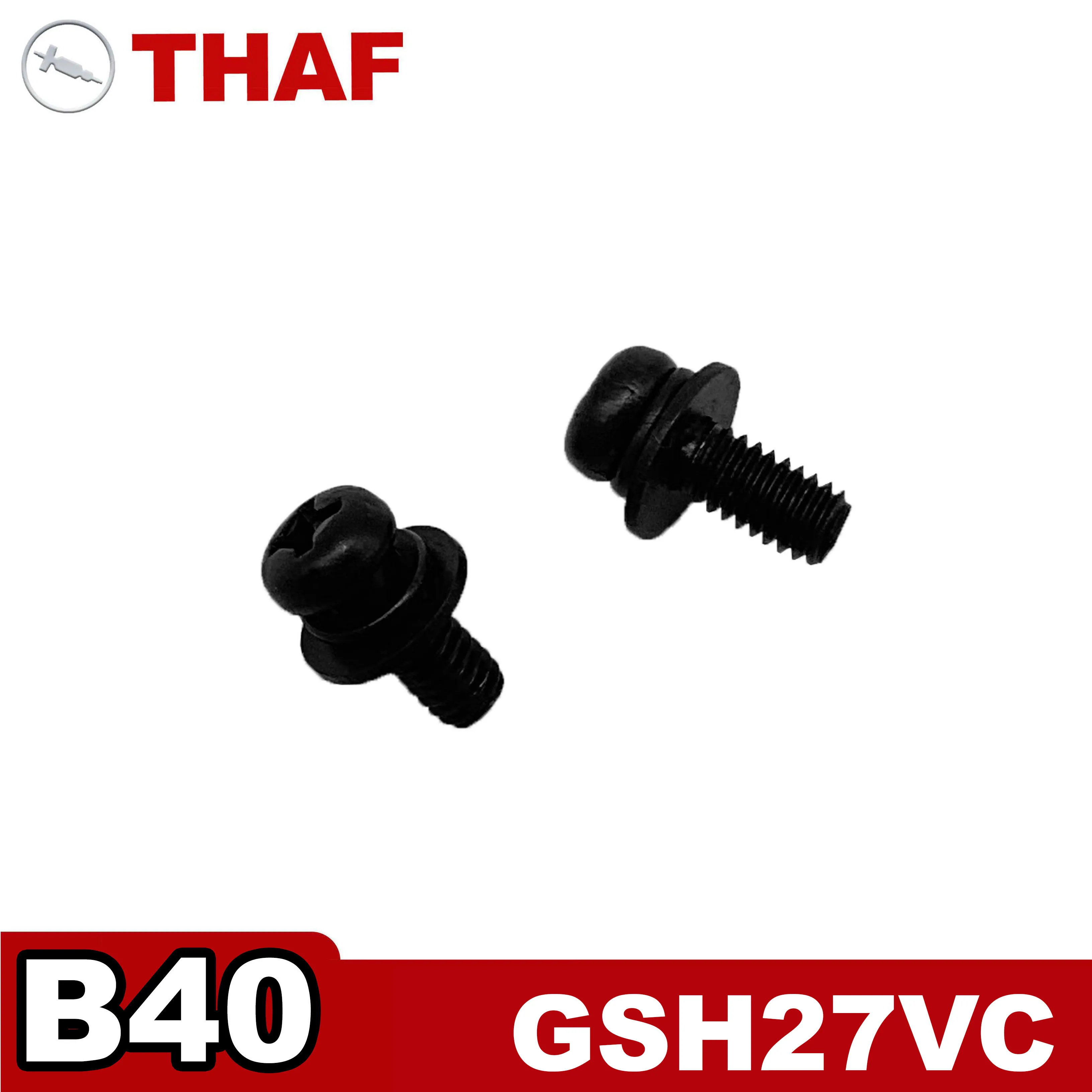 Torx Oval-Head Screw M4x10  (2pcs/Set) Replacement Spare Parts for Bosch Demolition Hammer GSH27 GSH27VC B40