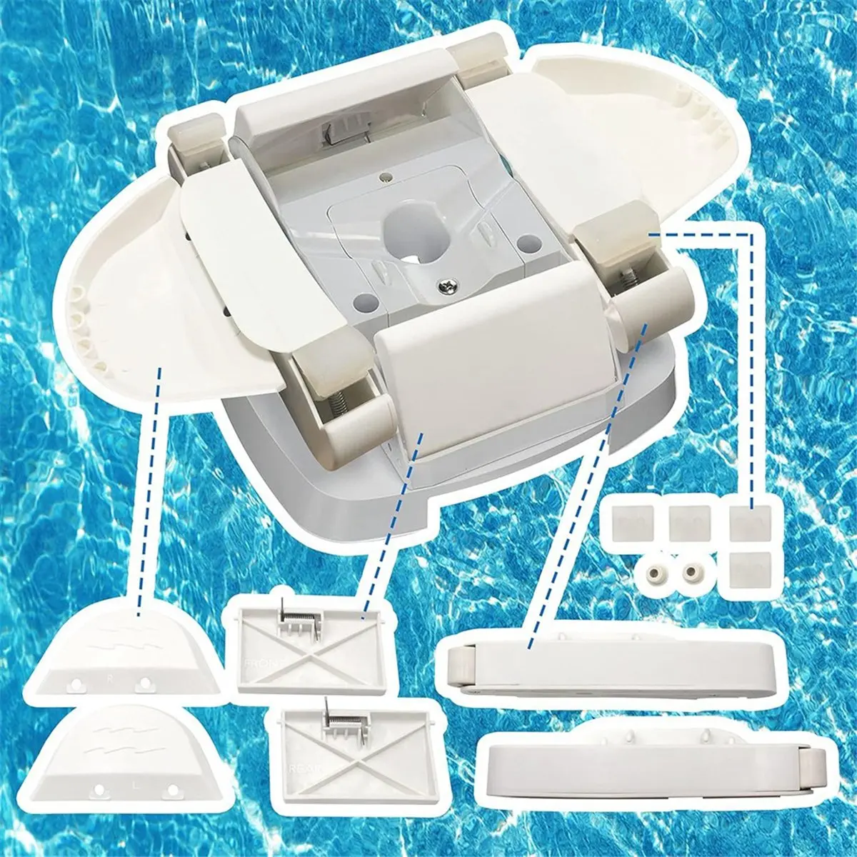 【A30I~】 Pool Cleaner Part Kit,AXV417WHP Pool Cleaner Pod Swing Kit&AXV621DAT Pool Vac A-Frame/Turbine Kit for Navigator