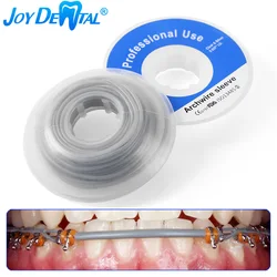 1 Roll/5m Dental Orthodontic Elastic Archwire Sleeve Tubing Arch Wire Protector Rotary Torsion Pad for Brackets