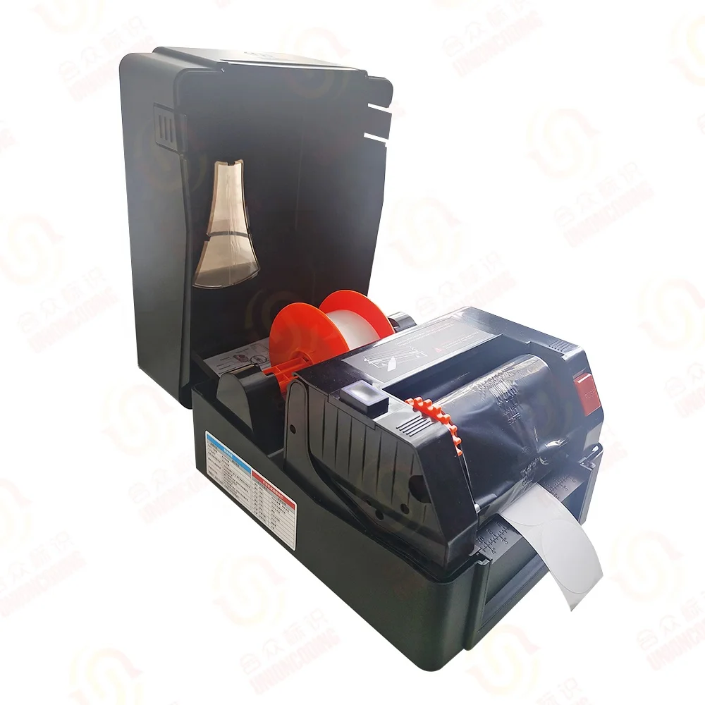 UC102 Desktop Direct Thermal Transfer Barcode Printer Barcode Stickler Printer Bar Code Label Printer