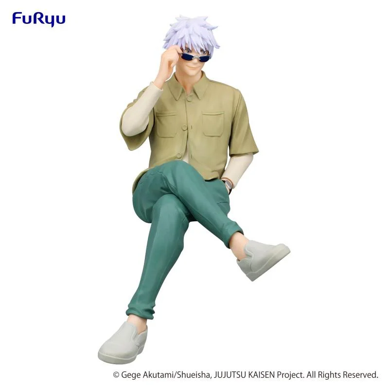 Original FuRyu Jujutsu Kaisen Satoru Gojo PVC Anime Figure Action Figures Model Toys