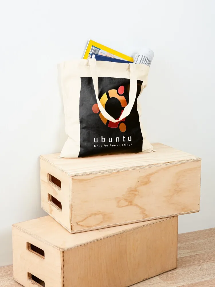 أوبونتو - لينكس للأشياء البشرية، حقائب تسوق للنساء، حقيبة يد للمتسوقين، حقيبة نسائية من القماش #4