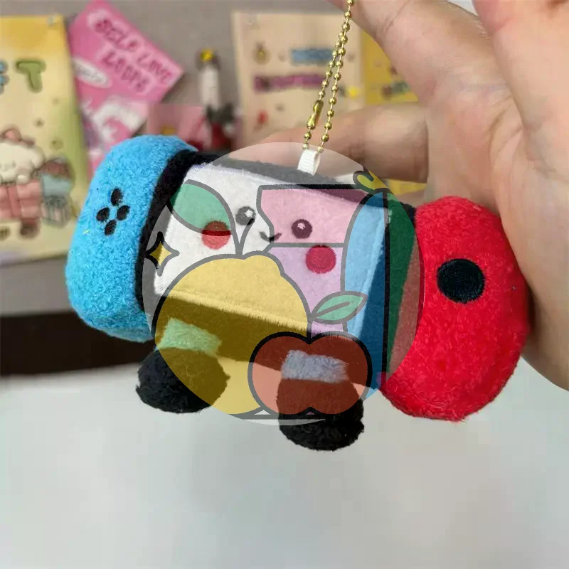 1 szt. Uroczy, zabawny pluszowy breloczek w kształcie konsoli do gier, miękka wypchana zawieszka do plecaka, ozdoba do torby, ozdoba dla par, zabawka do gryzienia dla zwierząt, prezent.