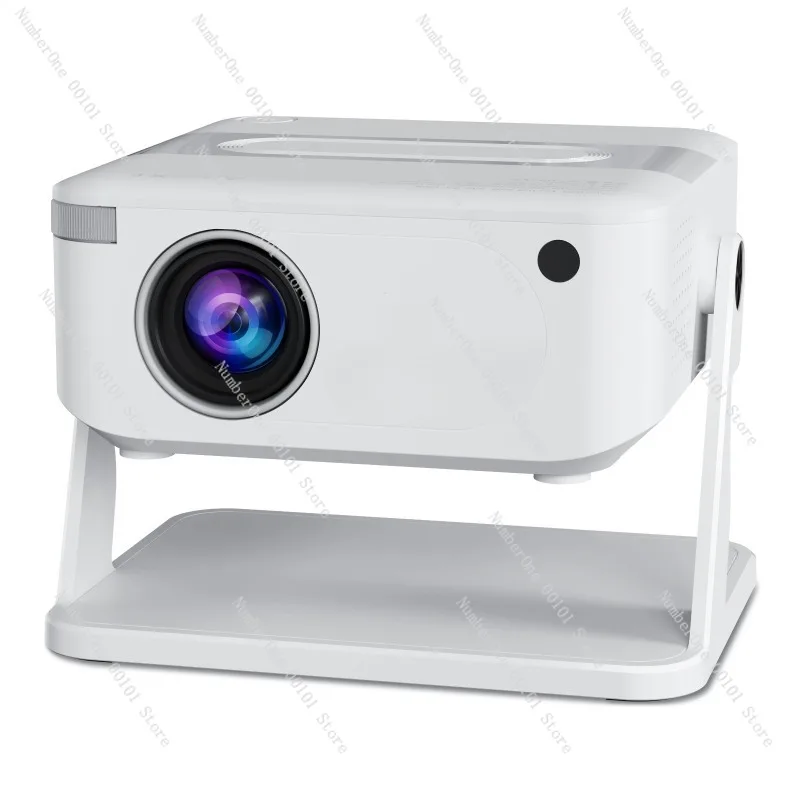 Home Theater Portable Projector Native HD 4K Decoding Wireless Screen Mirroring Outdoor Movie Beamer for Bedroom Living Room