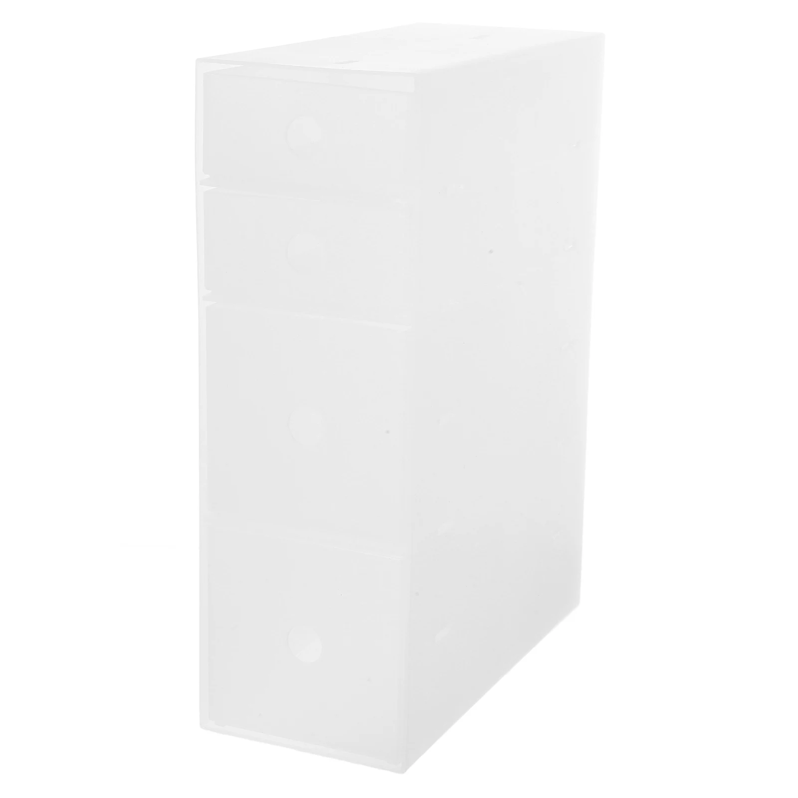 

Drawer Storage Organizer Compact Plastic Desktop Box For Stationery Cosmetics Kitchen Small Drawer Unit Transparent Bins