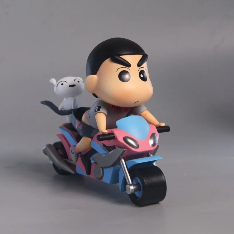 Figuras de Anime Crayon Shin-Chan, muñeco de juguete, neumático móvil, figura de acción, Manga, estatua Gk, modelo regalo de cumpleaños, novedad de 2024