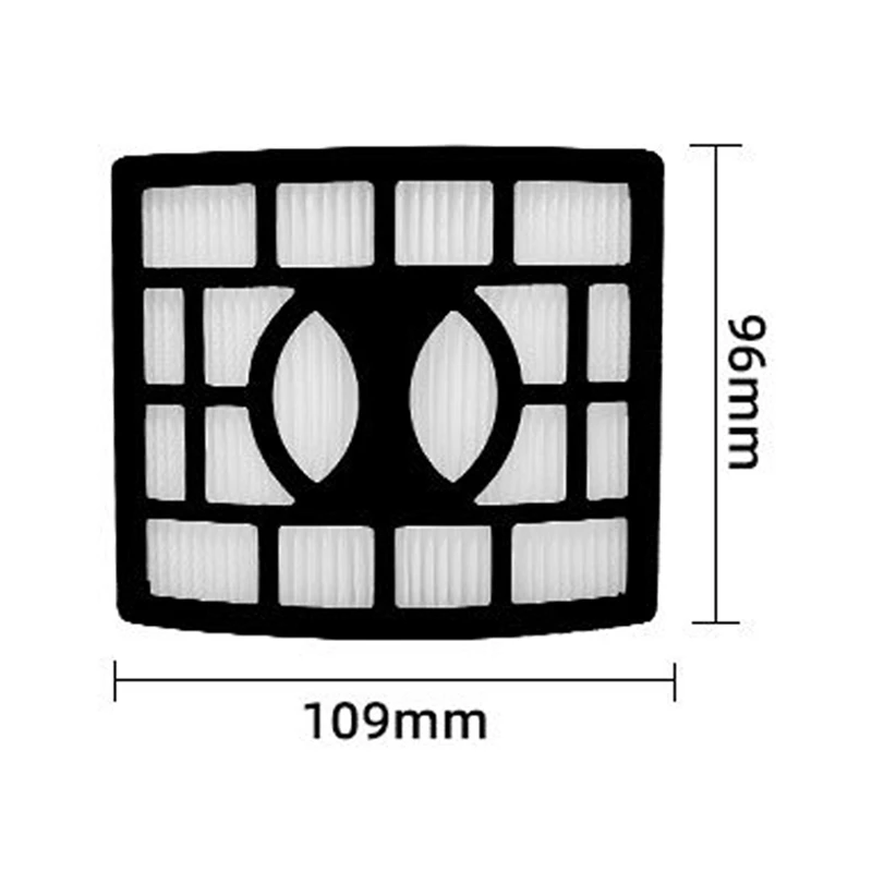 6 قطعة استبدال أجزاء ل القرش Duoclean NV800/NV800W/NV801/NV801Q/NV803/UV810 Hepa تصفية مكنسة كهربائية جزء