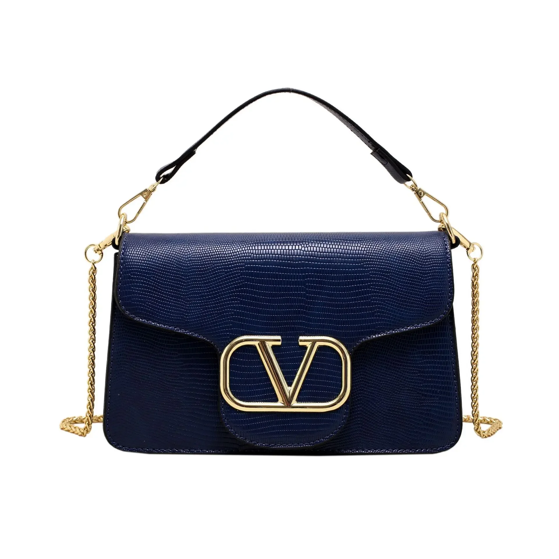 

2025 New! Women's Fashion Shoulder Bag with Lizard Texture - Elegant Small Square Crossbody Bag, Trendy Design & Premium Look