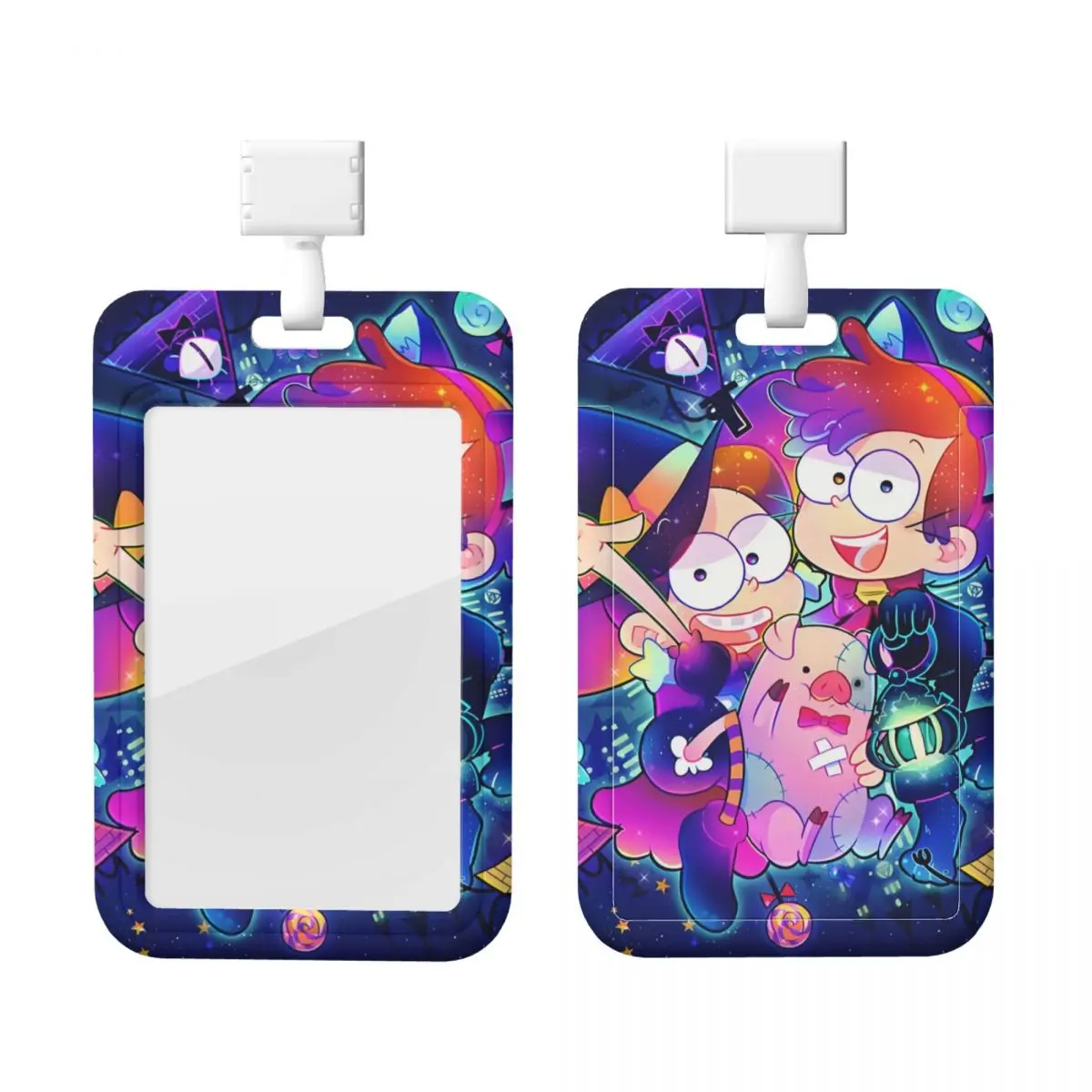 

Ремешок на заказ в стиле аниме Gravity Falls, защита для удостоверения личности, бейдж, унисекс, студенческий ремешок для кампуса, держатель для карт, аксессуары для удостоверений