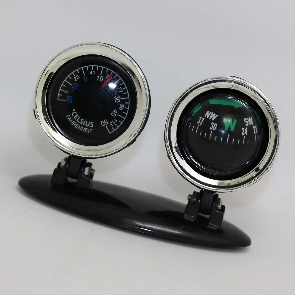 

2 In Compass Car Guide Ball Dash Board Ornaments Direction Dashboard