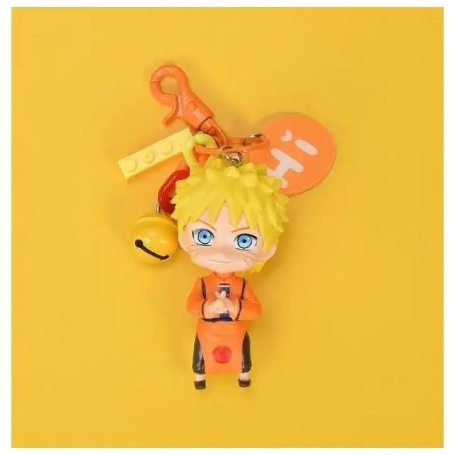 NARUTO Anime Merchandise Cartoon Cute Doll Keychain Creative Kawaii Boys and Girls Figurine Backpack Pendant Gift Wholesale view 6
