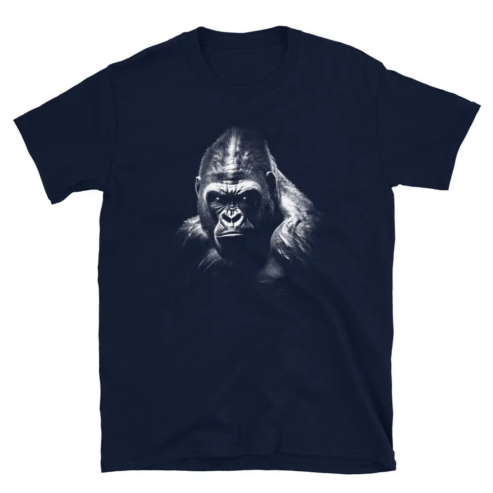 Gorilla Silverback Jungle King T-shirt - Bold Design for Adventure Lovers