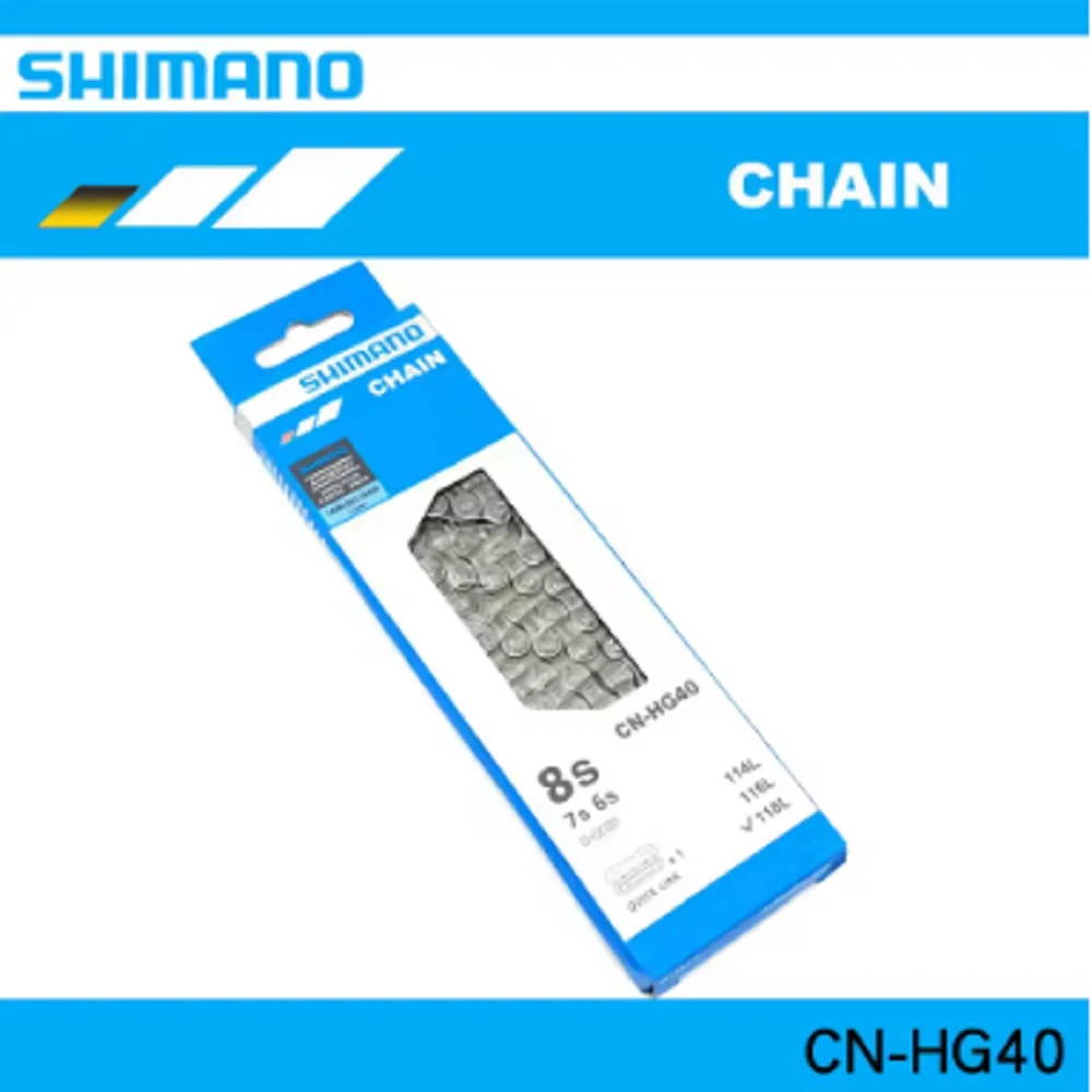 SHIMANO CN HG40 6/7/8 Speed Chain 116L Link for ROAD Bicycle Bike Original Shimano Chain