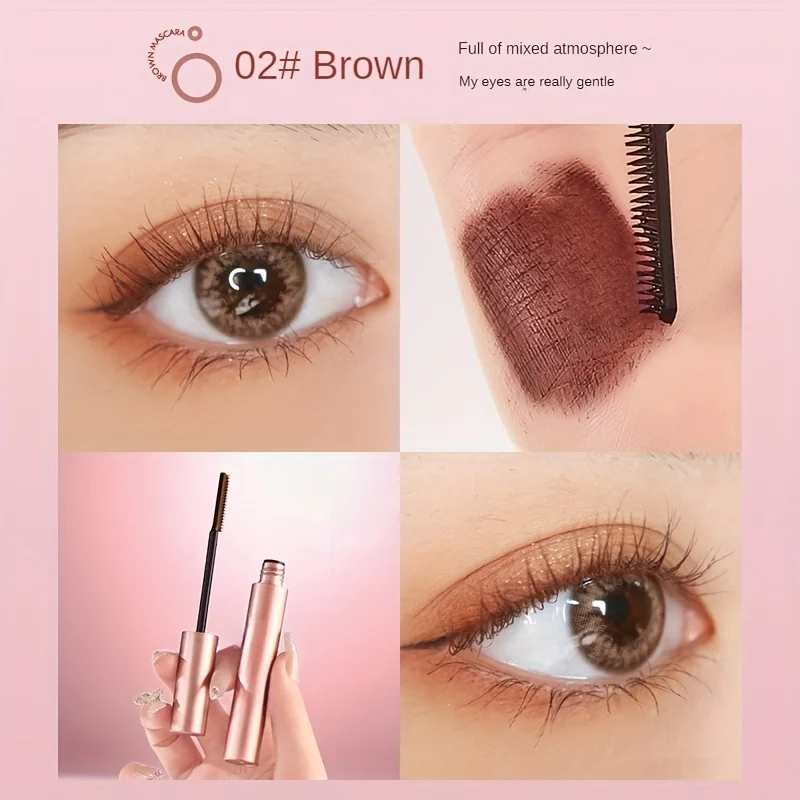 1pc pente de dente fino rímel produtos de maquiagem dos olhos essencial para ondulação natural alongamento à prova dwaterproof água fina pequena cabeça da escova