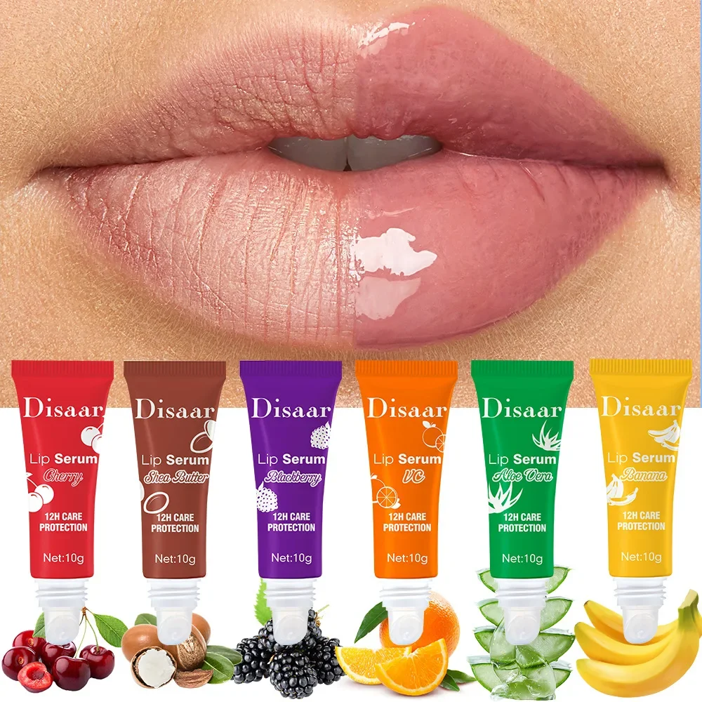 5 Pcs*10g  Fruit Lipstick Can Moisturize Prevent Dryness and Repair Lips Skin Care