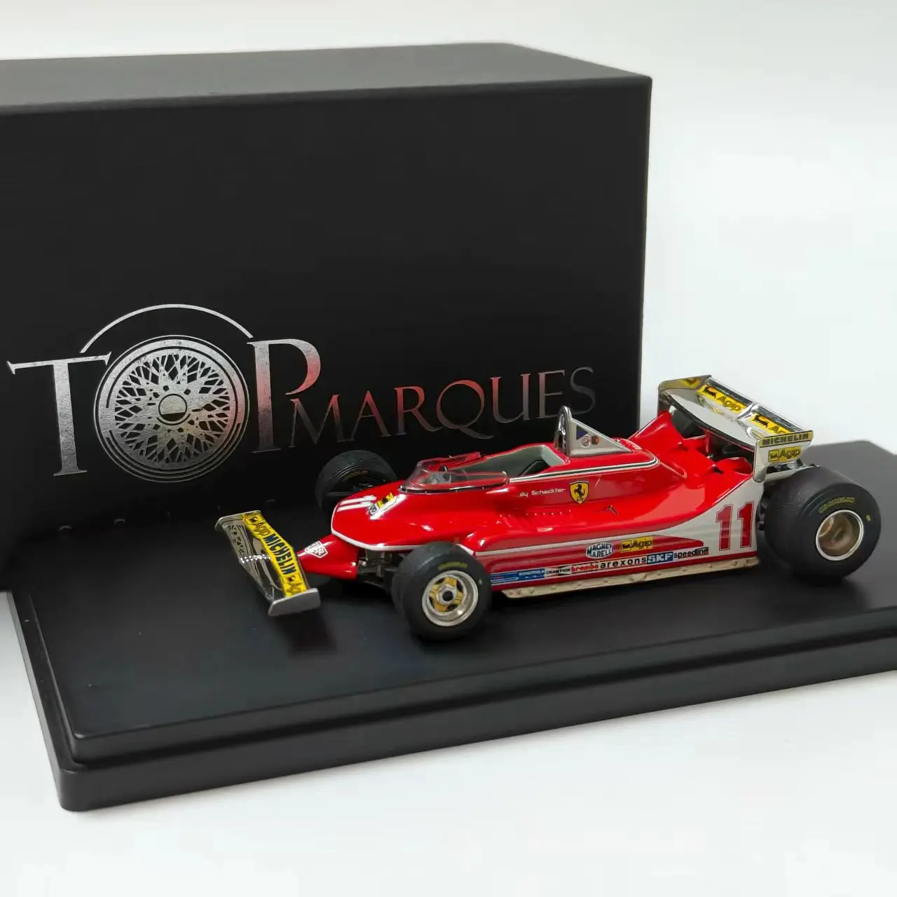 topmarques-ferrari-f1-escala-1-43-modelo-de-coche-de-resina-juguete-coleccionable-regalo-adorno-de-exhibicion-de-recuerdo