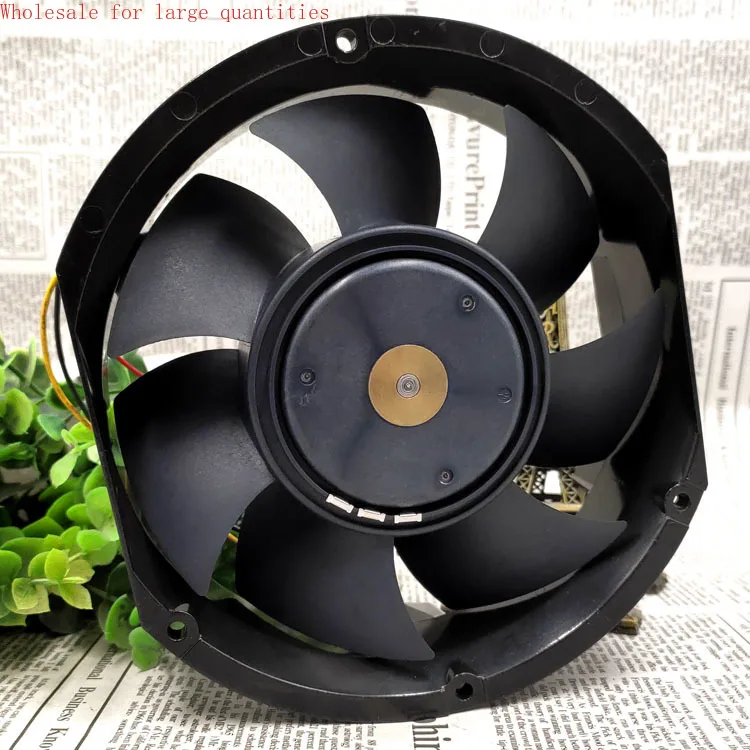 3 Wires Metal Frame Axial Cooling Fan High Airflow Vent Fan For Industrial Cabinet Power Equipment（ws004）