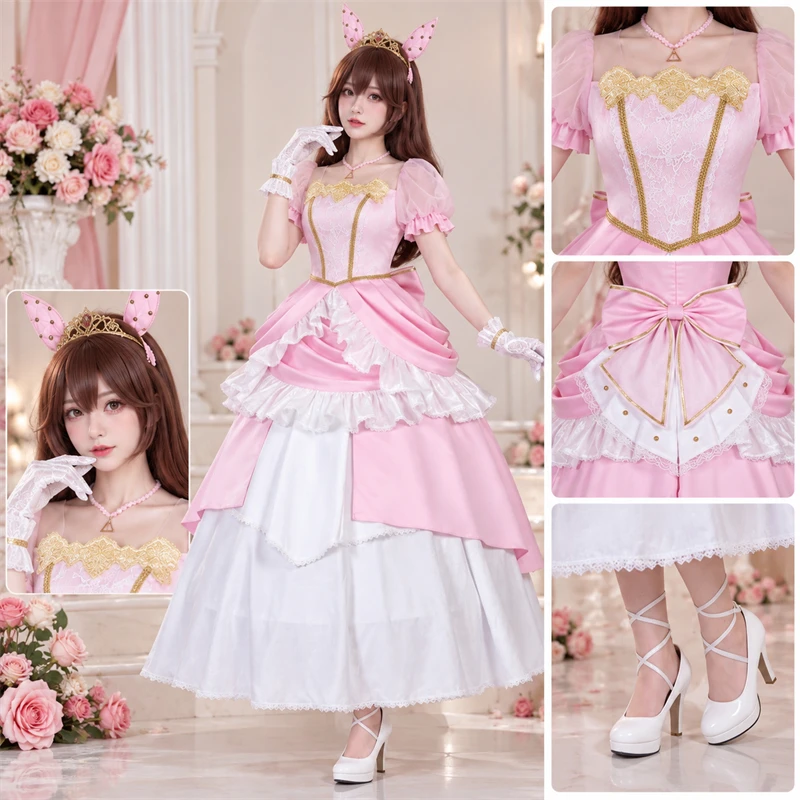gentildonna-la-dama-perfetta-bridal-cosplay-game-uma-musume-pretty-derby-outfit-women-full-set-anime-costume-accessories-cos​​​