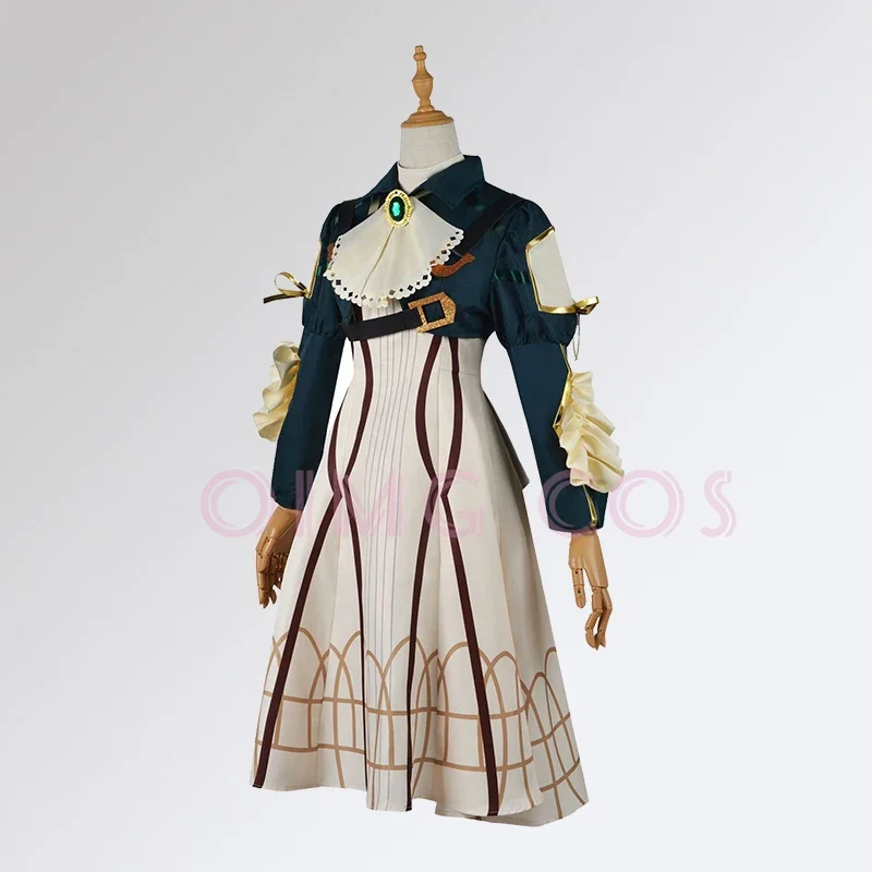 Fioletowy Evergarden kostium cosplayowy Anime Cosplay fioletowy Evergarden kostium dla kobiet Halloween