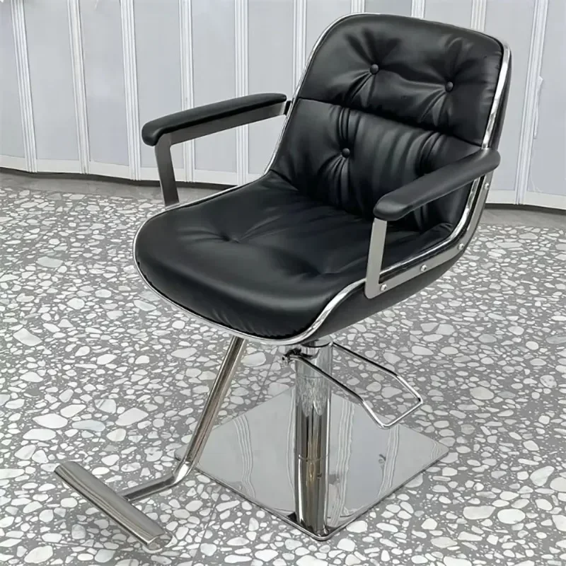 

Beauty Modern Barber Chair Aesthetic Nordic Personalized Trendy Hairdresser Chair Ergonomic Salon Kapperstoel Hair Furniture