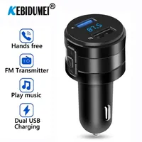 Bluetooth FM Transmitter MP3 Player Handsfree Car Kit 3.1A Dual USB Charger Power Adapter For Car DVR Radio Car Accessories