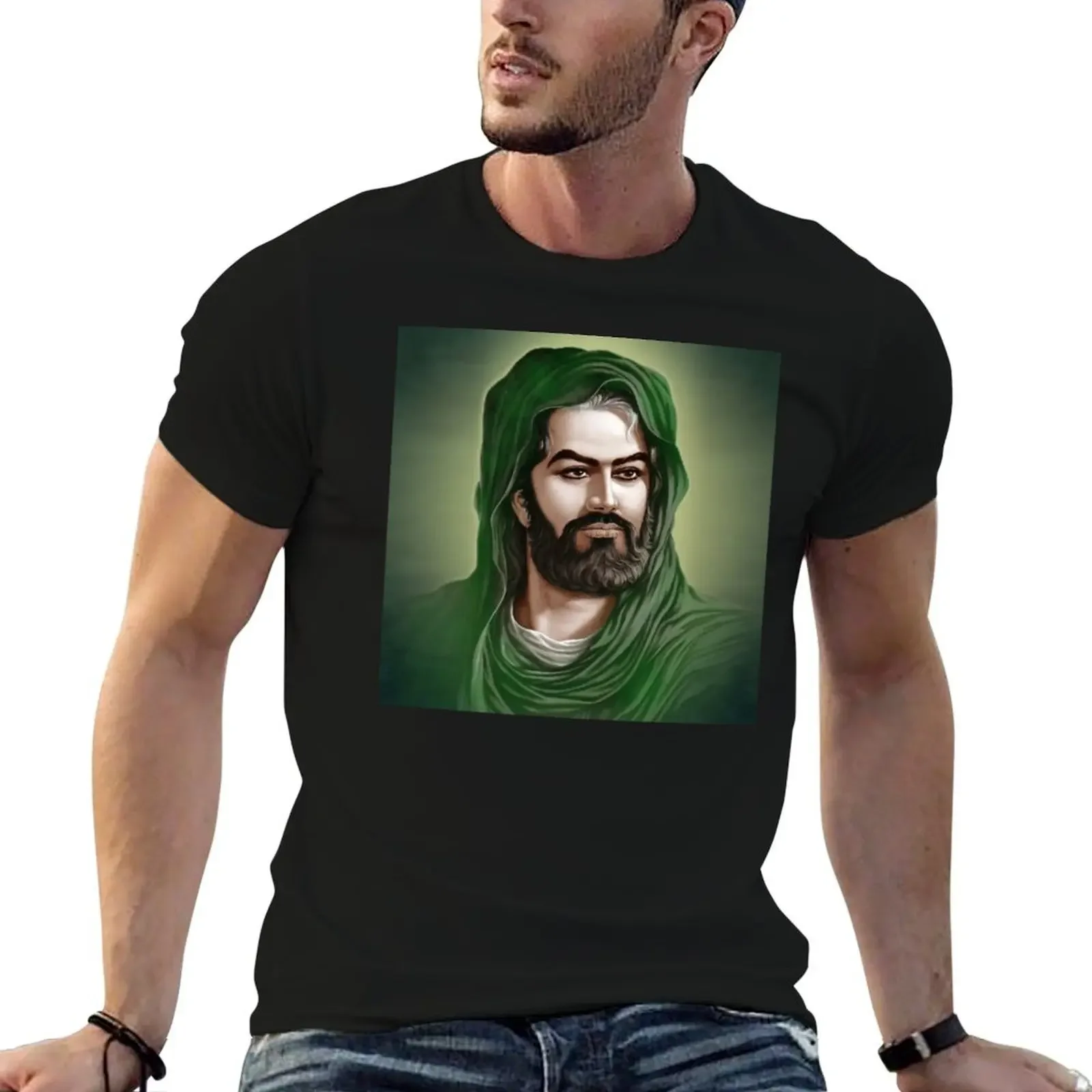 al imam al hussein T-Shirt graphic t shirts boys whites mens graphic t-shirts big and tall